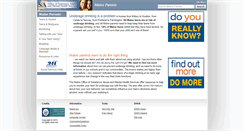 Desktop Screenshot of maineparents.net
